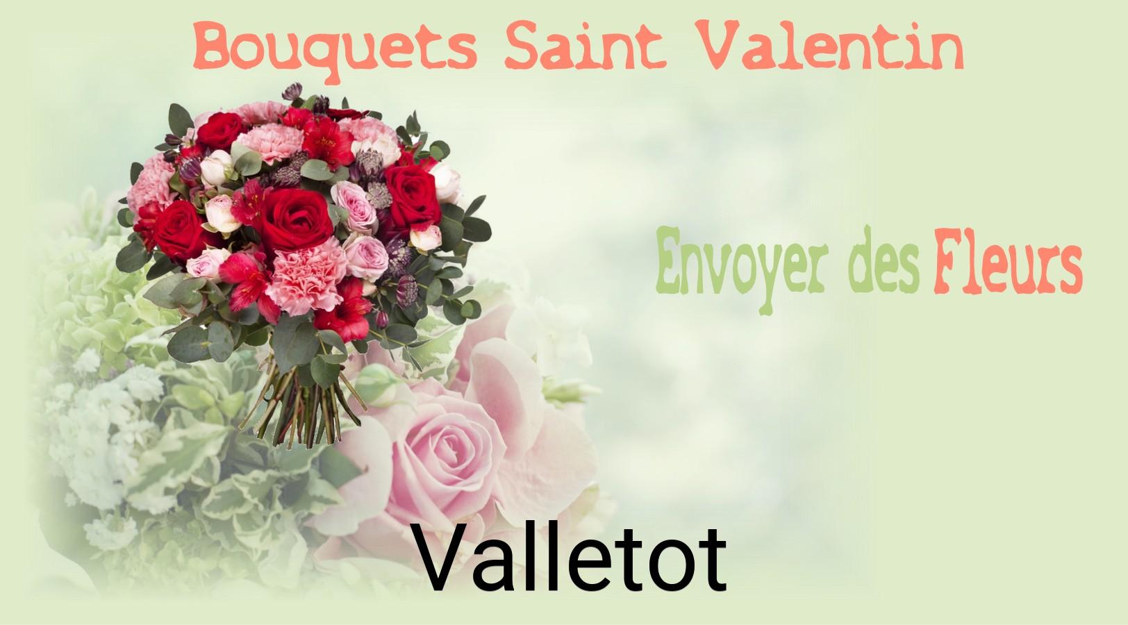 Roses de Saint-Valentin livrées à Valletot